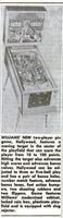 Image # 46412: Hollywood Billboard New Game Announcement 
(The Billboard, Jun-12-1961, page 58)