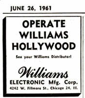 Image # 46413: Hollywood Billboard Ad 
(The Billboard, Jun-26-1961, page 57)