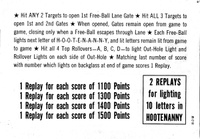 Image # 45567: Hootenanny Instruction and Score Card - Replay Mode