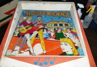Image # 69601: Hootenanny Backglass 
(Serial number H1775.)