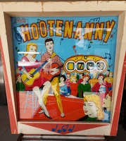 Image # 83726: Hootenanny Backglass 
(Serial number H 1759.)