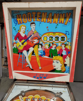 Image # 83727: Hootenanny Backglass 
(Serial number H 1759.)