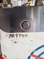 Image # 83736: Hootenanny Cabinet - Serial Number 
(Serial number H 1759.)