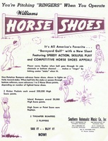 Image # 4243: Horse Shoes Flyer, Back