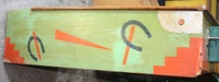 Image # 54195: Horse Shoes Cabinet - Left 
(Playfield serial number 51466.)
