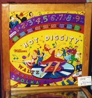 Image # 1179: Hot Diggity Backglass