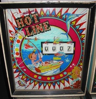 Image # 14461: Hot Line Backglass