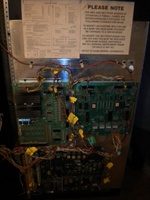 Image # 46464: Baby Pac-Man Inside Cabinet 
(Serial number 9130.)