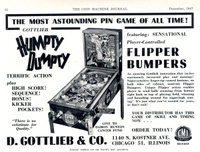 Image # 60529: Humpty Dumpty Coin Machine Journal 
(Coin Machine Journal, December 1947, page 62This magazine page is shown here edited to remove everything but the ad and the magazine's page header.)