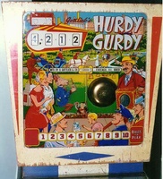 Image # 1191: Hurdy Gurdy Backglass
