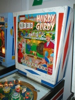 Image # 23104: Hurdy Gurdy Illuminated Backglass