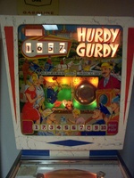 Image # 23105: Hurdy Gurdy Illuminated Backglass
