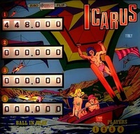 Image # 28463: Icarus Illuminated Backglass