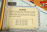 Image # 74995: Ice-Revue Sample Game - Instruction and Score Cards 
(Serial number may be either 01005 S or 01006 S.)