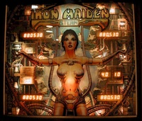 Image # 16728: Iron Maiden Backglass