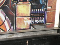 Image # 63761: Iron Maiden Artist Signature on Backglass