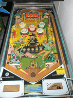 Image # 77259: Jackpot Early Production Playfield 
(Serial number 94083.)