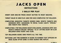 Image # 55479: Jacks Open Instruction Card - 3 Ball