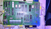 Image # 69878: Jacks to Open Test Game - CPU Board 
(The round button battery on the left was added after-factory.)