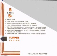 Image # 8326: Jalopy Instruction Card