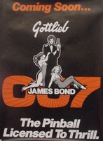 Image # 54220: James Bond 007 Promotional Poster 
(Measures 24 inches by 33 1/2 inches.)