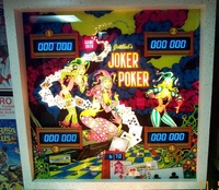 Image # 27059: Joker Poker Illuminated Backglass