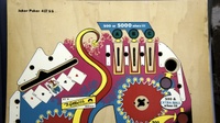 Image # 47850: Joker Poker Bare Upper Playfield 
(This playfield was described to us as New Old Stock.)