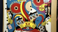 Image # 47851: Joker Poker Bare Middle Playfield 
(This playfield was described to us as New Old Stock.)