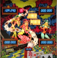 Image # 48617: Joker Poker Illuminated Backglass