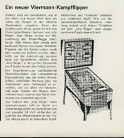 Image # 21680: Jolly Roger German Press Release 
(From the German operator magazine Automaten Markt, March 1968.)
