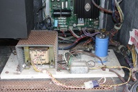 Image # 58579: Joust Transformer Board 
(Viewed through the open Player 1 door.)