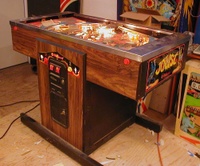 Image # 60998: Joust Early Production Cabinet - Full View 
(Serial number XP0223.)
