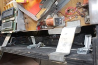Image # 58574: Joust Lockdown Bar Removed 
(The three lockdown bar locking latches are visible.)