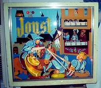 Image # 9080: Joust Backglass
