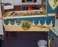 Image # 40364: Joust Early Production Cabinet - Right 
(Serial number 1001.)