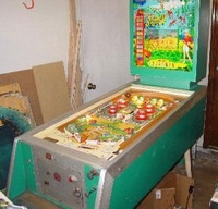 Image # 19983: Jungle Cabinet - Full View 
(The cabinet shown here has been repainted a solid green but is included to show its other features.)