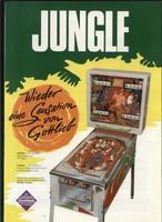 Image # 24896: Jungle German Ad 
(From the German trade magazine M�nzautomat, January 1973.)