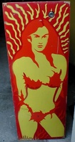 Image # 15988: Jungle Lord Early Production Red Backbox 
(This game has serial number 467034.)