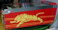 Image # 15989: Jungle Lord Early Production Red Cabinet 
(This game has serial number 467034.)