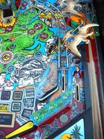 Image # 9459: Jurassic Park Playfield - Detail
