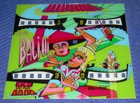 Image # 38130: Bali-Hi Backglass 
(Serial number 1012.)
