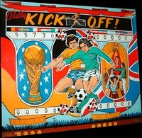 Image # 10965: Kick Off Backglass