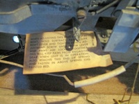 Image # 72086: King Arthur and his Round Table Projection Unit - Notice to Operator
