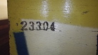 Image # 54344: King Pin Cabinet - Serial Number 
(Serial number 23304.)