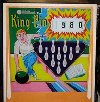 Image # 9724: King Pin Backglass