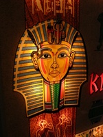 Image # 31719: King Tut Illuminated Backglass - Detail