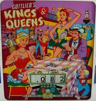 Image # 54254: Kings & Queens Backglass
