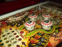 Image # 50151: KISS Engineering Prototype - Middle Playfield 
(Serial number 1152-3.)