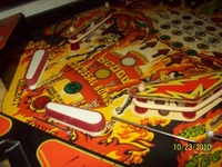 Image # 50153: KISS Engineering Prototype - Lower Playfield 
(Serial number 1152-3.)