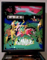 Image # 25425: Klondike Illuminated Backglass